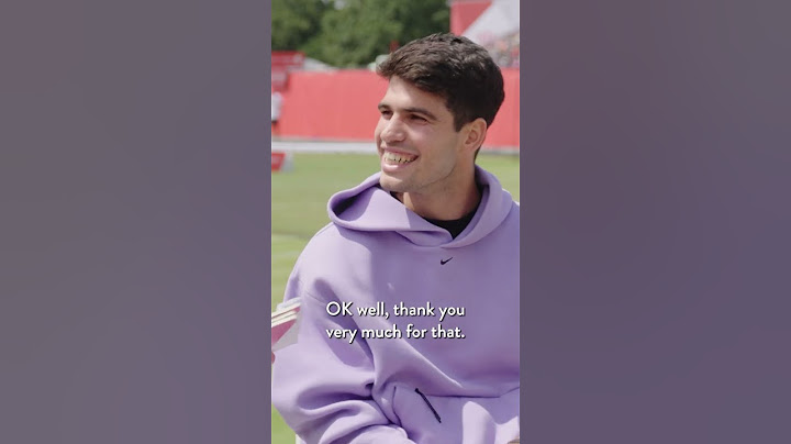 Carlos Alcaraz Interviewed By Rafa Nadal & Andy Murray (Sort Of) 🤭