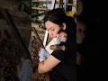 Cute Baby Monkey Learning to Walk with Human Help 🐒 | Emotional &amp; Funny Monkey Video  #Shorts