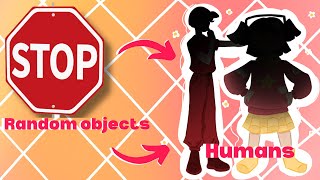 ☆Drawing 3 Random OBJECTS as CHARACTERS☆