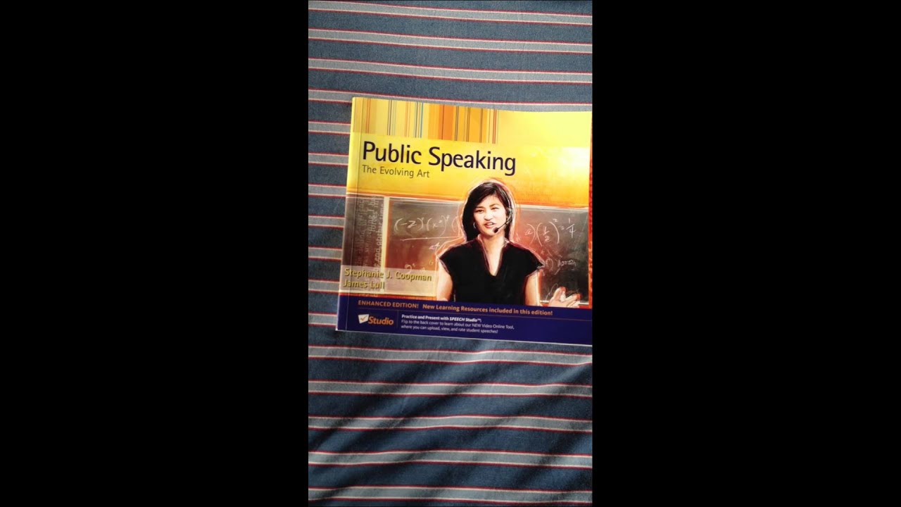 Public Speaking The Evolving Art - 