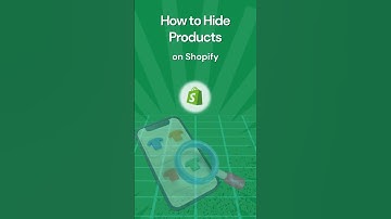 How to Hide Products on Shopify #ecommerce #shopify