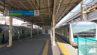 京浜東北線E233系根岸同時発車