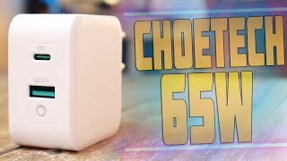 Choetech 65W  Обзор Компактного Мощного Зарядного Устройства Gan
