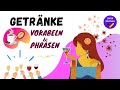 Deutsch lernen| Getränke – Wortschatz | Drinks in German - vocabulary