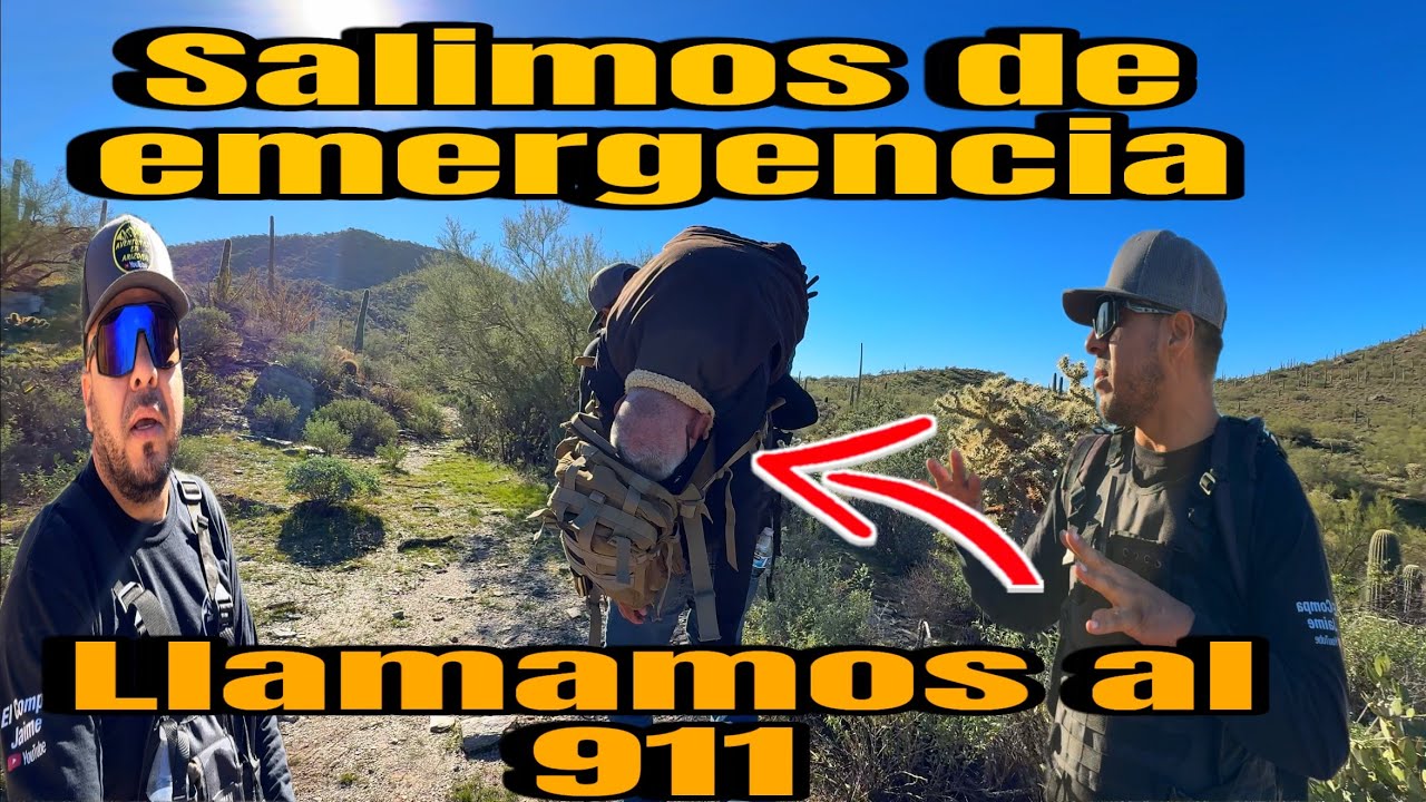 Tuvimos q llamar al 911.  Estaba muy mal 
