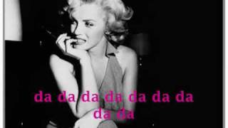 Video thumbnail of "Marilyn Monroe My heart belongs to daddy Lyrics"