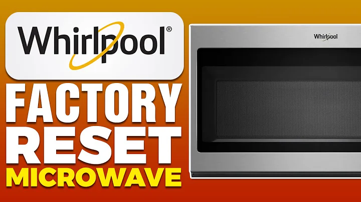 How To Factory Reset Whirlpool Microwave