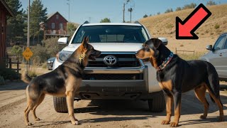 Aggressive one year Old rottweiler challenges alpha German Shepherd | K9 Dog Stories