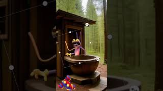 POV Pomni hid in the toilet | The Amazing Digital Circus #shorts
