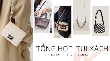 [Shopee haul] Tổng hợp túi xách xinh xắn