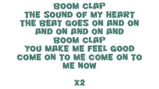 CHARLI XCX - Boom Clap (Lyrics) chords