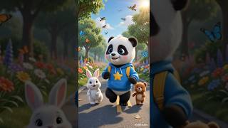 Full Panda Helps a Little Bird ❤️ | Be Kind | Kids Moral Story #shorts News