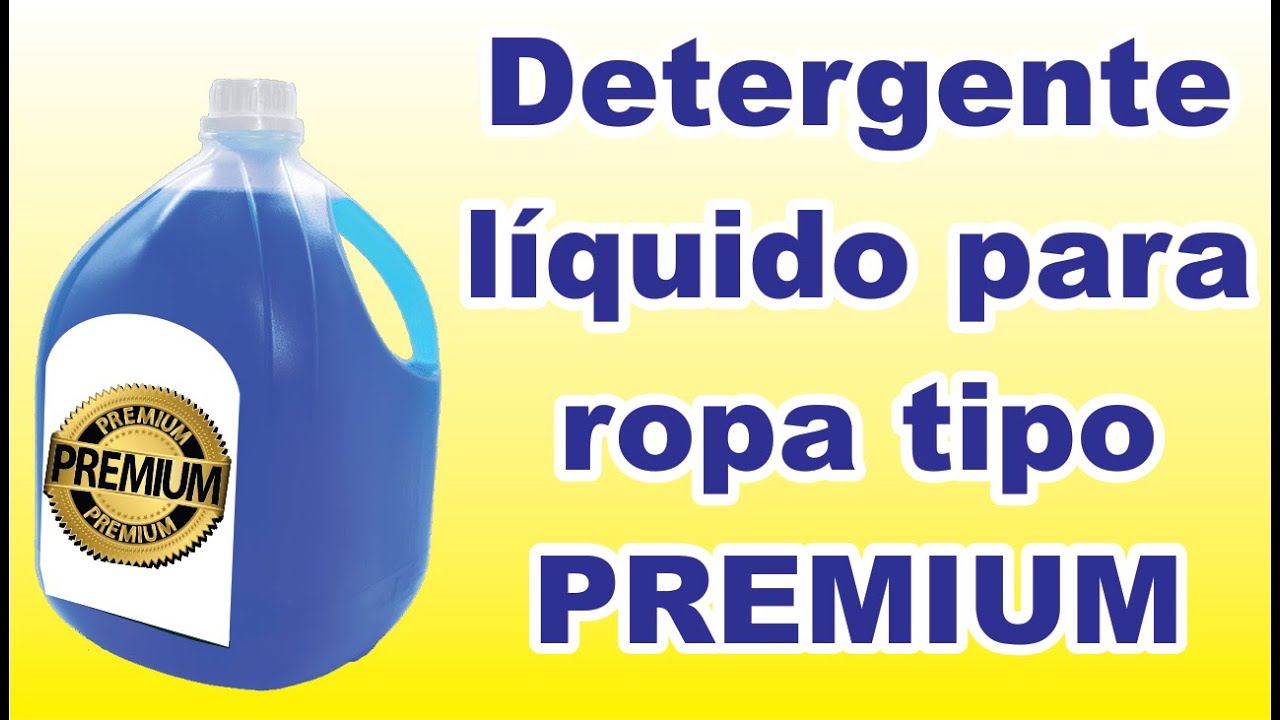 Detergente líquido para ropa