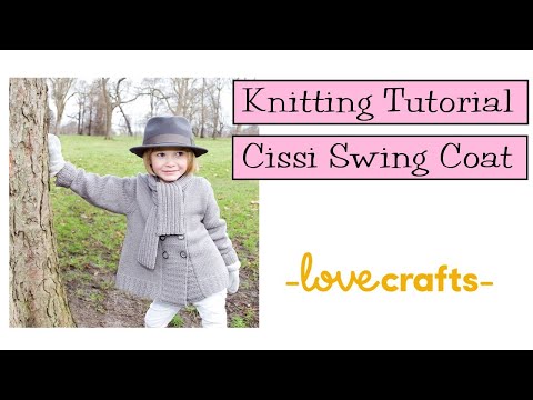 Video: How To Knit A Coat For A Girl