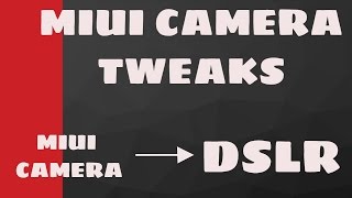 [HOW-TO] [ROOT] [XPOSED] Turn MIUI Camera into a DSLR (MIUI8 Camera Tweaks) screenshot 2