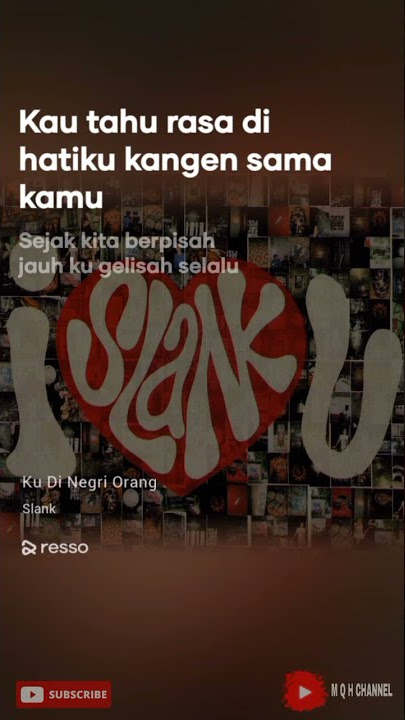 Slank - Ku Di Negeri Orang || Story WA 30 detik || Resso