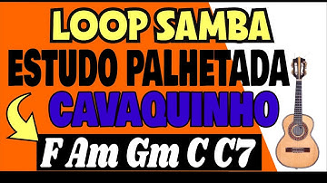 BASE DE SAMBA CAVAQUINHO ESTUDO DE PALHETADA