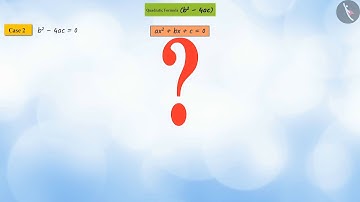 Nature of roots of a quadratic equation | Part 1/3 | English | Class 10