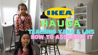 How to Assemble IKEA Hauga | Kids Assembling IKEA Hauga