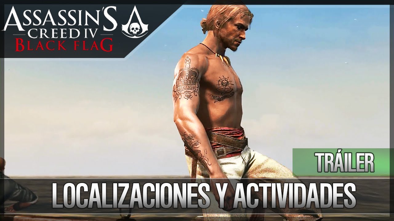 dlcl stanford Assassin's Creed 4 Black Flag - Tráiler de las Localizaciones y Actividades - Demo