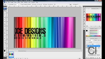 Photoshop CS3 / CS4: How to make an animated myspace banner