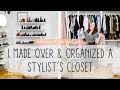 I Made Over A Stylist’s Rental Apartment Closet | Ikea Closet