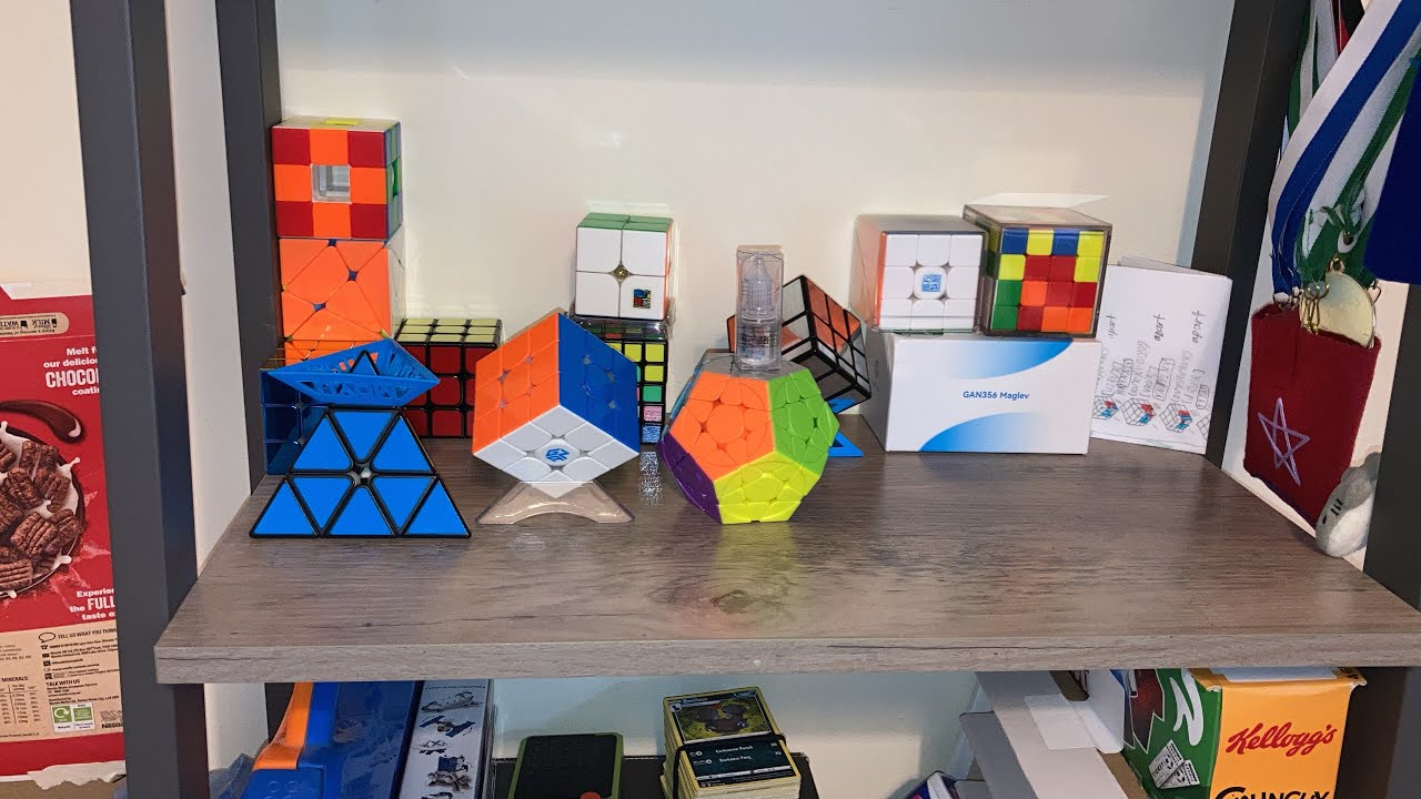 My entire cube collection showcase 