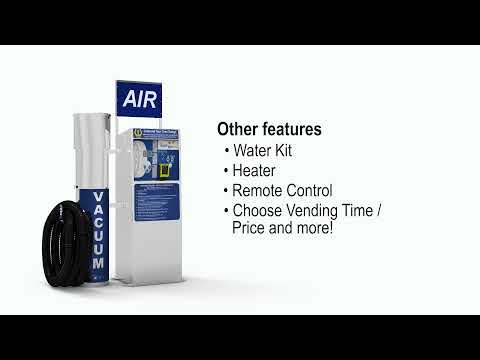 SC09-SS Coin and Credit Card Air Machine | Excel Tire Gauge