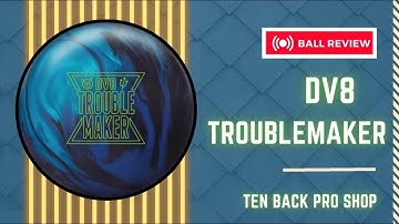 DV8 Troublemaker Bowling Ball Review | 2 Handers Dream Ball⁉️