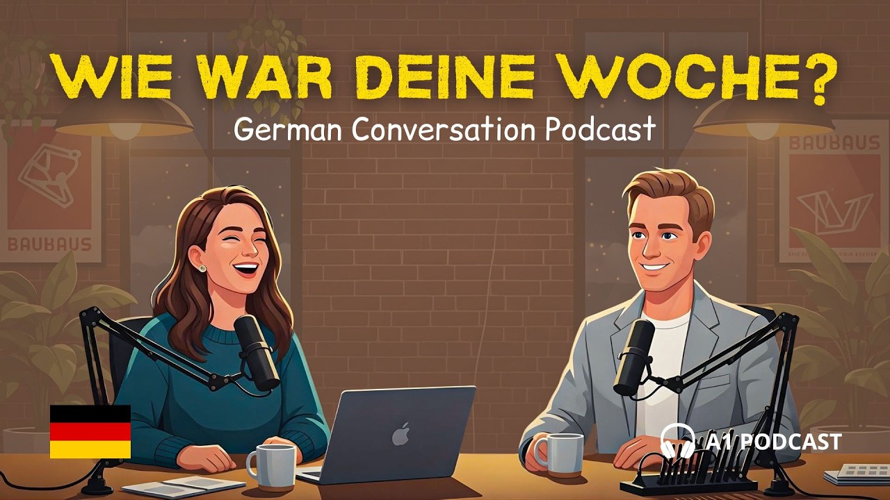 Deutsch lernen A1–A2 | Wie war deine Woche? Perfekt einfach erklärt (haben & sein)