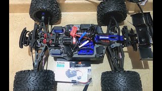 Upgrading a Traxxas E-Revo 2.0 VXL Part 2 Hobbywing Max 6