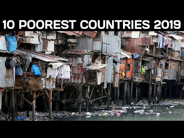 top 10 poorest countries in the world 2019