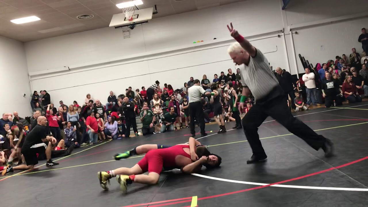 West Essex Middle School Wrestling Cheap Shot YouTube