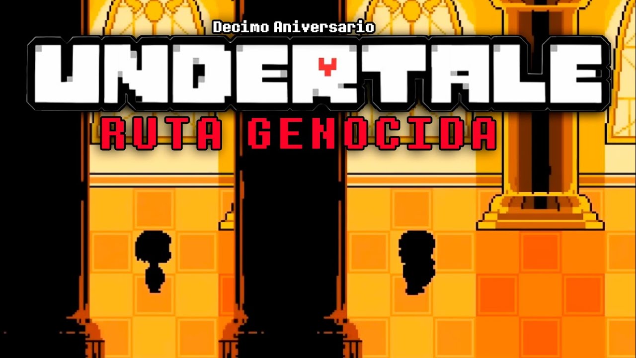 Undertale Ruta 🔴Undertale Ruta Genocida #1 (esta vez en stream)🔴 - YouTube