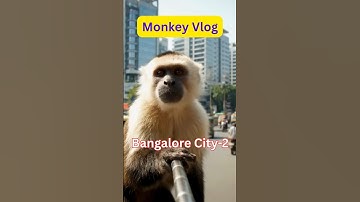 Viral Monkey Vlog -2  Video AI  | Google Veo 3 | Trend Video | Viral Shorts