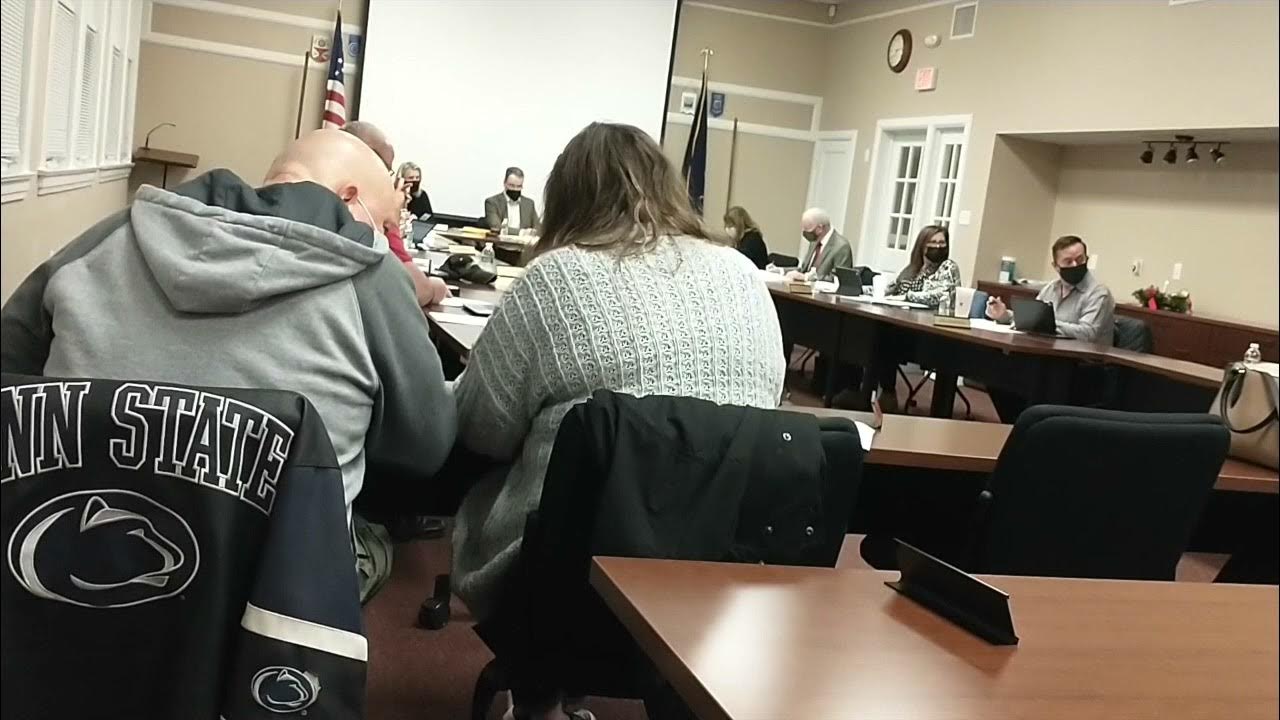 Spring Cove School Board meeting Dec 6 2021 YouTube