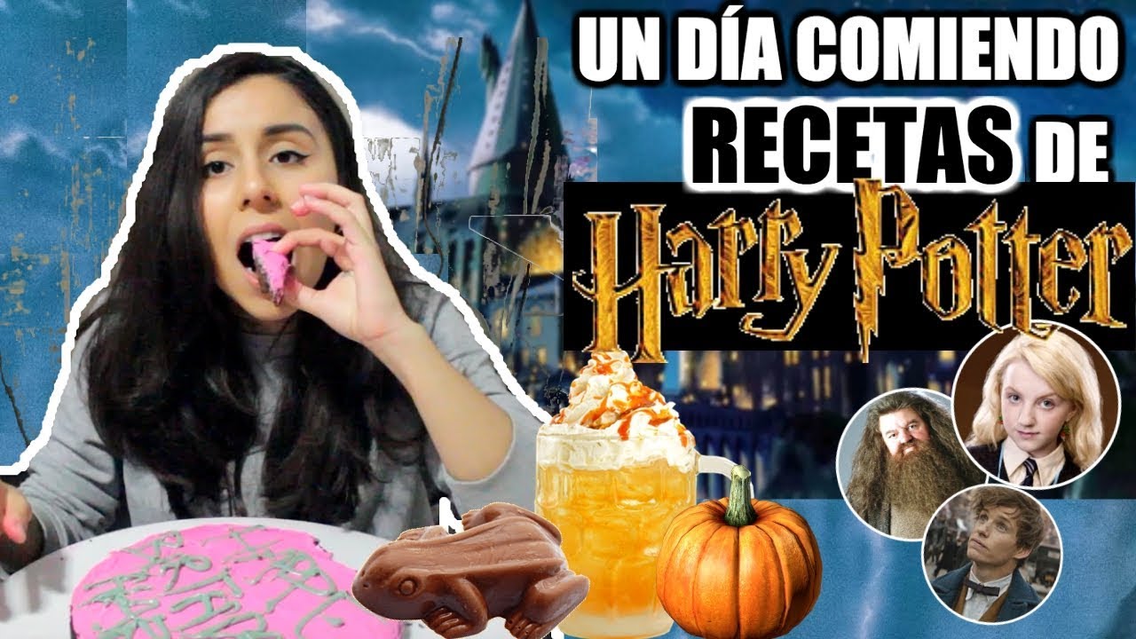 COMÍ SÓLO COMIDAS DE HARRY POTTER X UN DÍA