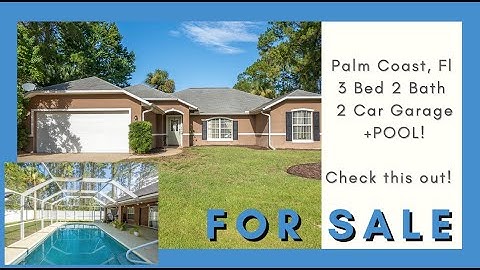 Homes for sale in palm coast florida with swimming pools