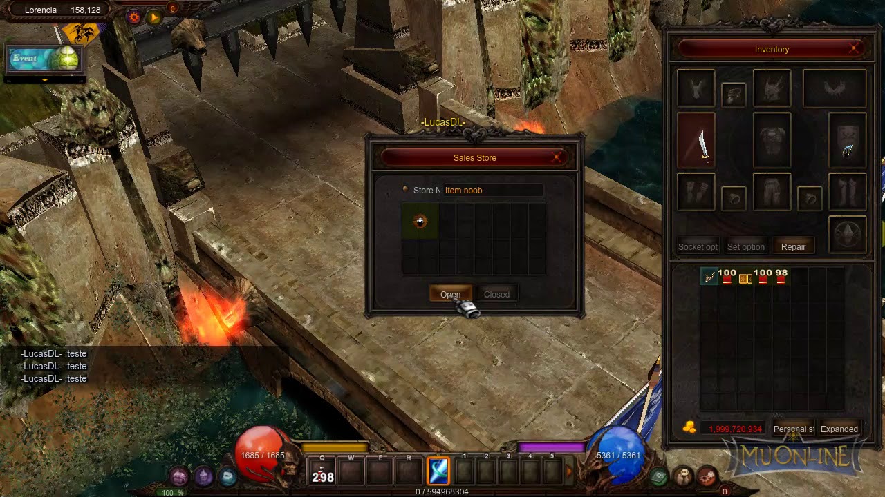 MU Online - Utilizando o sistema de Private Stores - YouTube