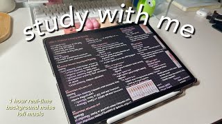  Asmr Study With Me 1 Hour Ipad Note Taking Productive Study No Music Background Noise