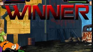 mugen battle #118 leela and peter vs atomic betty and karin