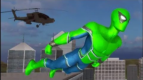 Spider Rope Flying City Hero - Gameplay Walkthrough Part 1 All Levels Android,iOS