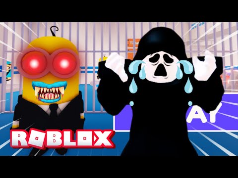 OS MINIONS PRENDERAM O ZAP PRA SEMPRE (MINIONS BARRY PRISON RUN - ROBLOX)