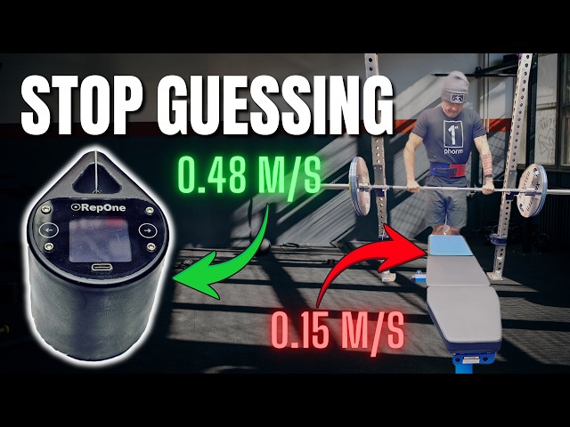 REPONE VBT トレーニング Your Lifts Need Numbers, Not Feelings (Rep One VBT) - YouTube