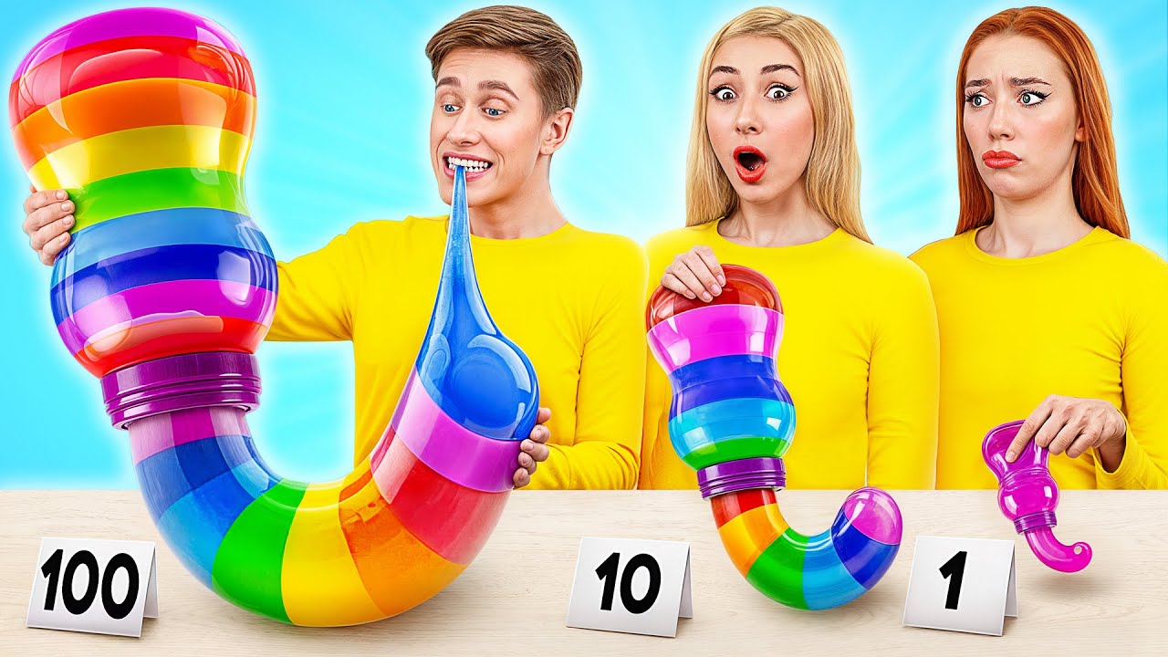 100 Слоев Еды Челлендж | Кулинарная битва с Секретными Гаджетами Multi DO Challenge