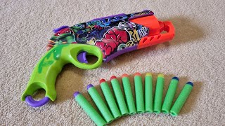 [REVIEW] Nerf Nickelodeon Teenage Mutant Ninja Turtles Mutant Mayhem Blaster | What A Mouthful