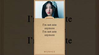 Download Lagu ILLIT NOT CUTE ANYMORE Lyrics | illit not cute anymore easy lyrics #illit #shorts MP3