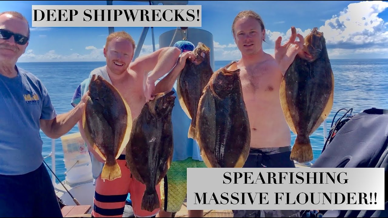 Spearfishing and scuba diving Shipwrecks off New Jersey!! YouTube