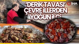 Odun Ateşinde Pişen 'Derik Tavası' Çevre İllerden Yoğun İlgi Görüyor Resimi