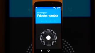 Moto E4 Plus incoming call screenshot 3